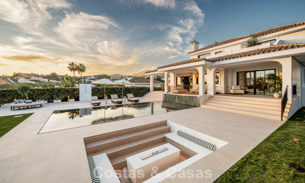 Villa moderne-méditerranéenne avec vue sur la mer à vendre dans un quartier privilégié de Nueva Andalucía, Marbella 789651