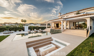 Villa moderne-méditerranéenne avec vue sur la mer à vendre dans un quartier privilégié de Nueva Andalucía, Marbella 789651 