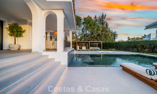 Villa moderne-méditerranéenne avec vue sur la mer à vendre dans un quartier privilégié de Nueva Andalucía, Marbella 789653 