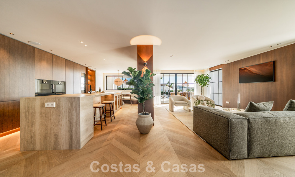 Villa moderne-méditerranéenne avec vue sur la mer à vendre dans un quartier privilégié de Nueva Andalucía, Marbella 789654