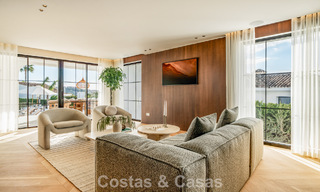 Villa moderne-méditerranéenne avec vue sur la mer à vendre dans un quartier privilégié de Nueva Andalucía, Marbella 789655 