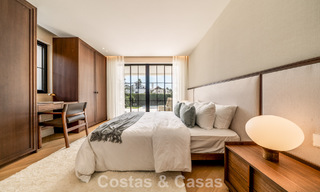 Villa moderne-méditerranéenne avec vue sur la mer à vendre dans un quartier privilégié de Nueva Andalucía, Marbella 789667 