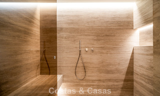 Villa moderne-méditerranéenne avec vue sur la mer à vendre dans un quartier privilégié de Nueva Andalucía, Marbella 789669 