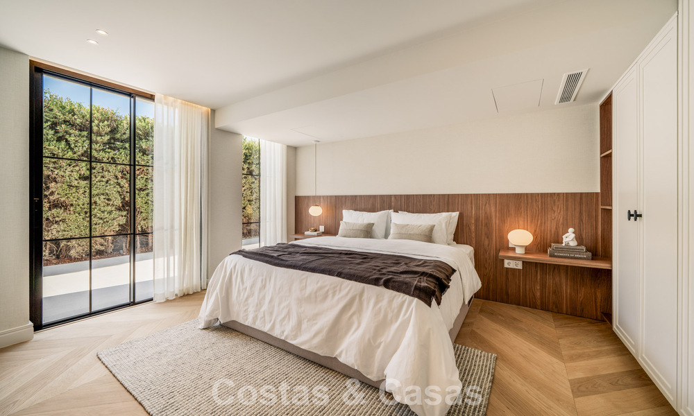 Villa moderne-méditerranéenne avec vue sur la mer à vendre dans un quartier privilégié de Nueva Andalucía, Marbella 789670