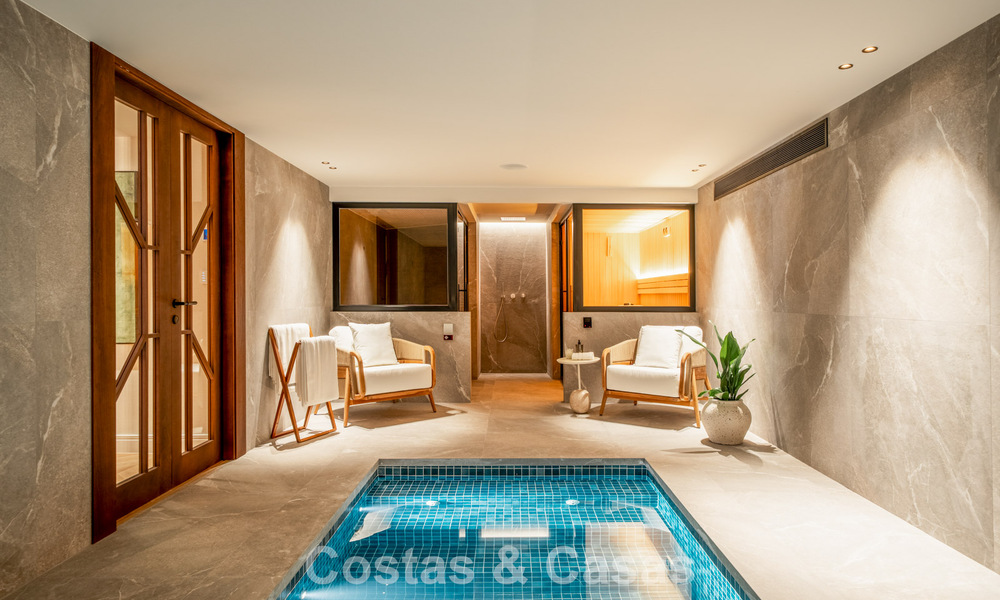 Villa moderne-méditerranéenne avec vue sur la mer à vendre dans un quartier privilégié de Nueva Andalucía, Marbella 789676