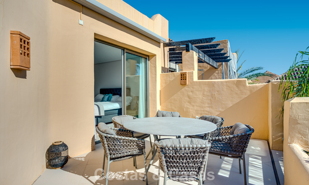 Penthouse modernisé et prêt à emménager à vendre dans un complexe de luxe sur le Golden Mile de Marbella 790091