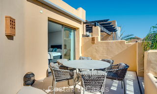 Penthouse modernisé et prêt à emménager à vendre dans un complexe de luxe sur le Golden Mile de Marbella 790091 