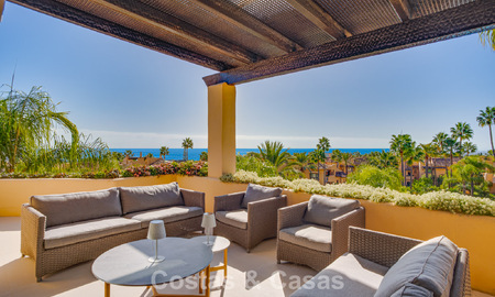 Penthouse modernisé et prêt à emménager à vendre dans un complexe de luxe sur le Golden Mile de Marbella 790094