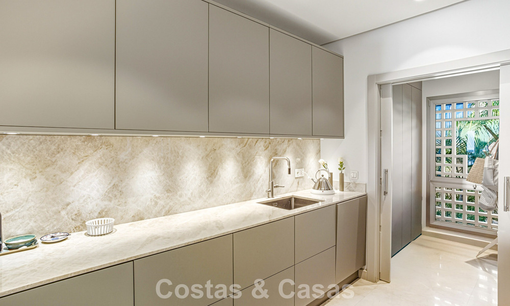 Penthouse modernisé et prêt à emménager à vendre dans un complexe de luxe sur le Golden Mile de Marbella 790106