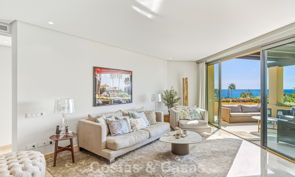 Penthouse modernisé et prêt à emménager à vendre dans un complexe de luxe sur le Golden Mile de Marbella 790111