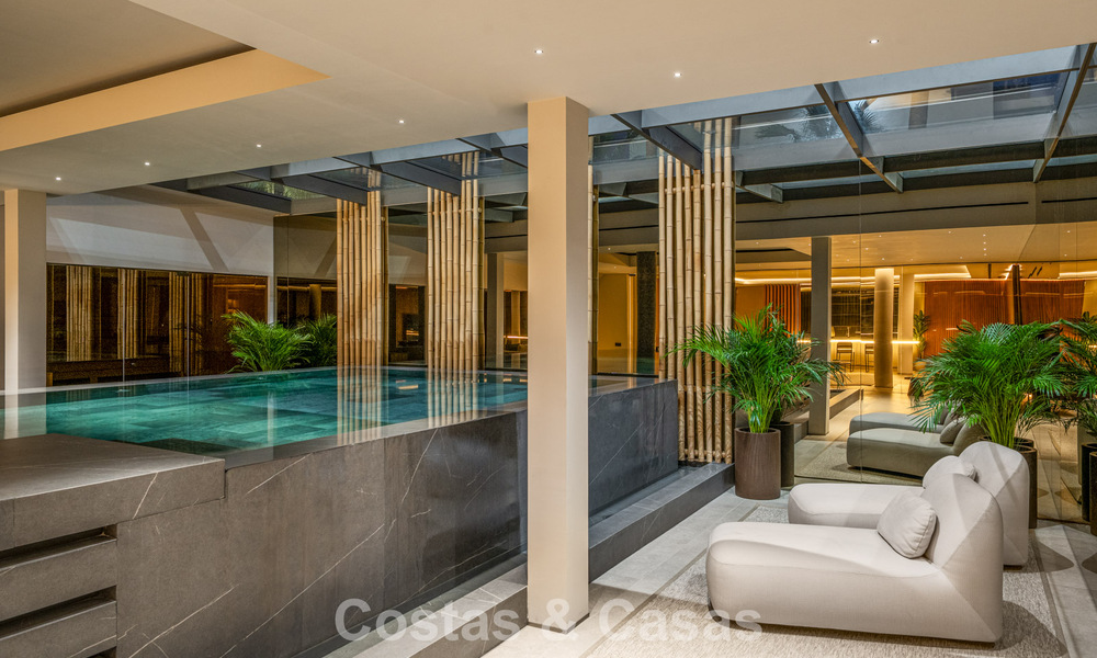 Impressionnante villa de luxe avec vue sur le golf et la mer à vendre à La Quinta, Benahavis - Marbella 790183