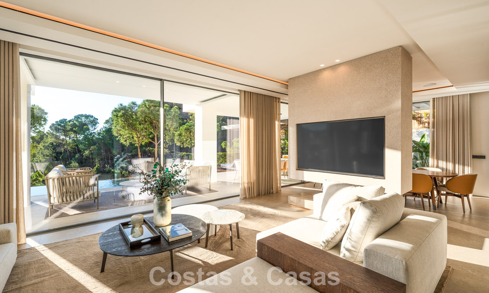 Impressionnante villa de luxe avec vue sur le golf et la mer à vendre à La Quinta, Benahavis - Marbella 790186