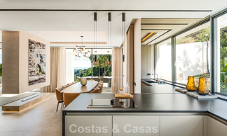 Impressionnante villa de luxe avec vue sur le golf et la mer à vendre à La Quinta, Benahavis - Marbella 790193 