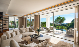 Impressionnante villa de luxe avec vue sur le golf et la mer à vendre à La Quinta, Benahavis - Marbella 790196 