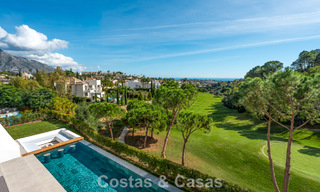 Impressionnante villa de luxe avec vue sur le golf et la mer à vendre à La Quinta, Benahavis - Marbella 790208 
