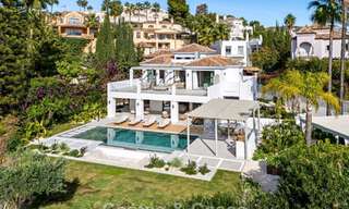 Villa de luxe rénovée de première classe à vendre, dans une communauté privilégiée à La Quinta, Marbella - Benahavis 790215 