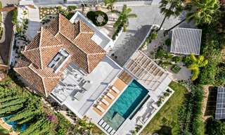 Villa de luxe rénovée de première classe à vendre, dans une communauté privilégiée à La Quinta, Marbella - Benahavis 790217 