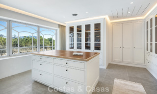 Villa de luxe méditerranéenne à l’architecture classique à vendre avec vue sur la mer au Marbella Club Resort à Benahavís 790350 