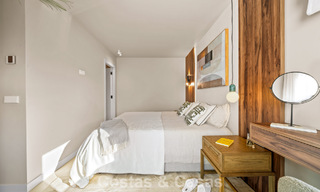 Appartement duplex contemporain rénové, à vendre avec vue sur les terrains de golf à La Quinta, Marbella - Benahavís 790484 