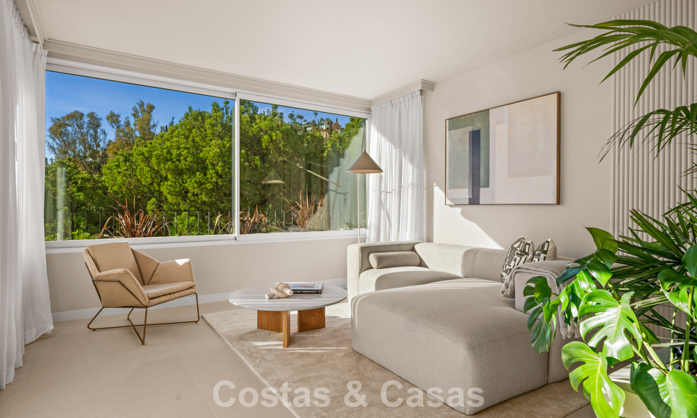 Appartement duplex contemporain rénové, à vendre avec vue sur les terrains de golf à La Quinta, Marbella - Benahavís 790491