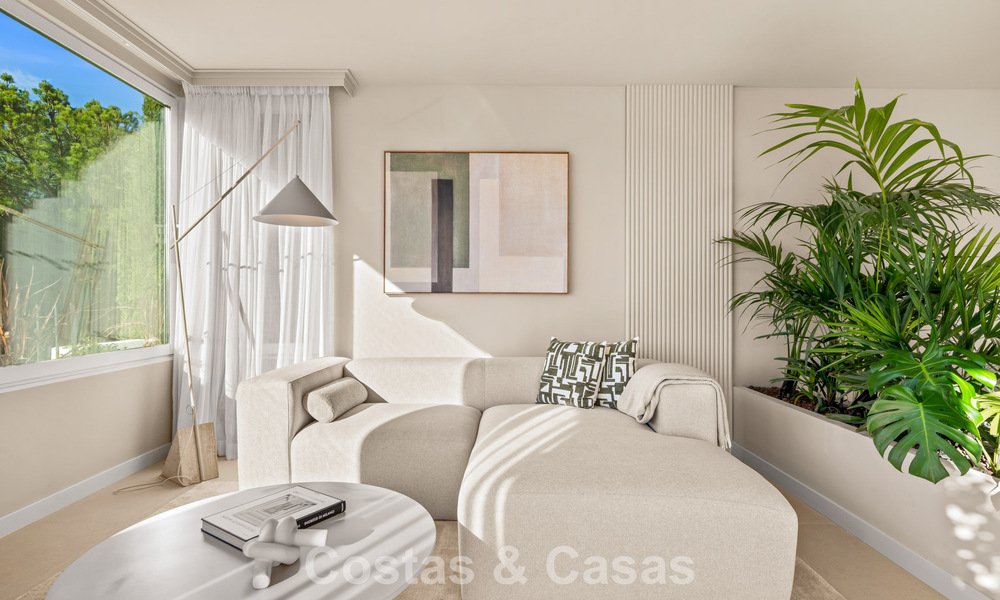 Appartement duplex contemporain rénové, à vendre avec vue sur les terrains de golf à La Quinta, Marbella - Benahavís 790492
