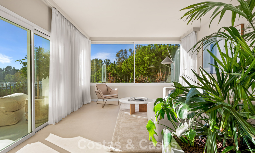 Appartement duplex contemporain rénové, à vendre avec vue sur les terrains de golf à La Quinta, Marbella - Benahavís 790493