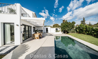 Villa de style méditerranéen moderne à vendre à quelques minutes à pied de la plage et du centre de San Pedro, Marbella 790552 