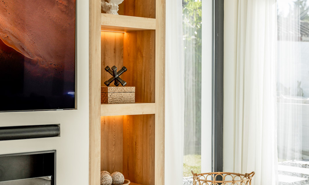 Villa de style méditerranéen moderne à vendre à quelques minutes à pied de la plage et du centre de San Pedro, Marbella 790568