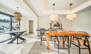 Villa de style méditerranéen moderne à vendre à quelques minutes à pied de la plage et du centre de San Pedro, Marbella 790572 