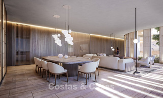 Nouvelle villa de design haut de gamme à vendre avec vue sur la mer dans un domaine sécurisé à Sotogrande, Costa del Sol 790664 