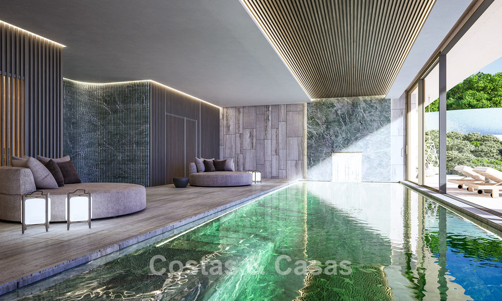 Nouvelle villa de design haut de gamme à vendre avec vue sur la mer dans un domaine sécurisé à Sotogrande, Costa del Sol 790669