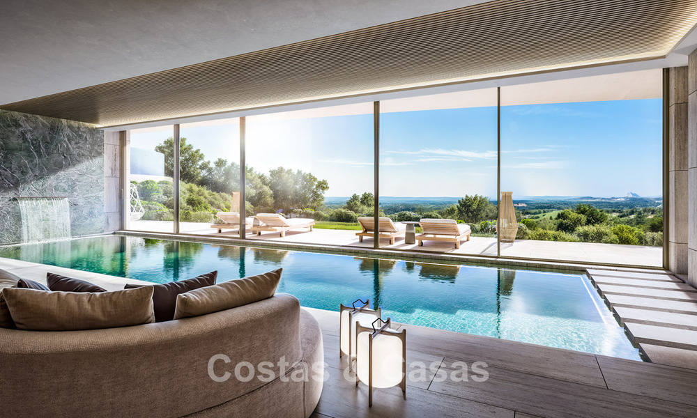Nouvelle villa de design haut de gamme à vendre avec vue sur la mer dans un domaine sécurisé à Sotogrande, Costa del Sol 790670