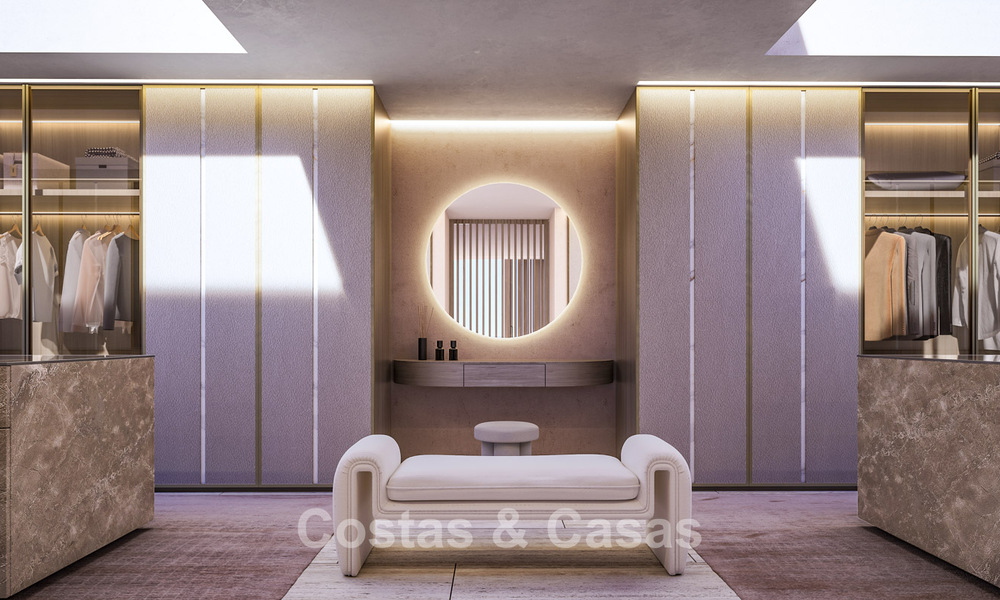 Nouvelle villa de design haut de gamme à vendre avec vue sur la mer dans un domaine sécurisé à Sotogrande, Costa del Sol 790671