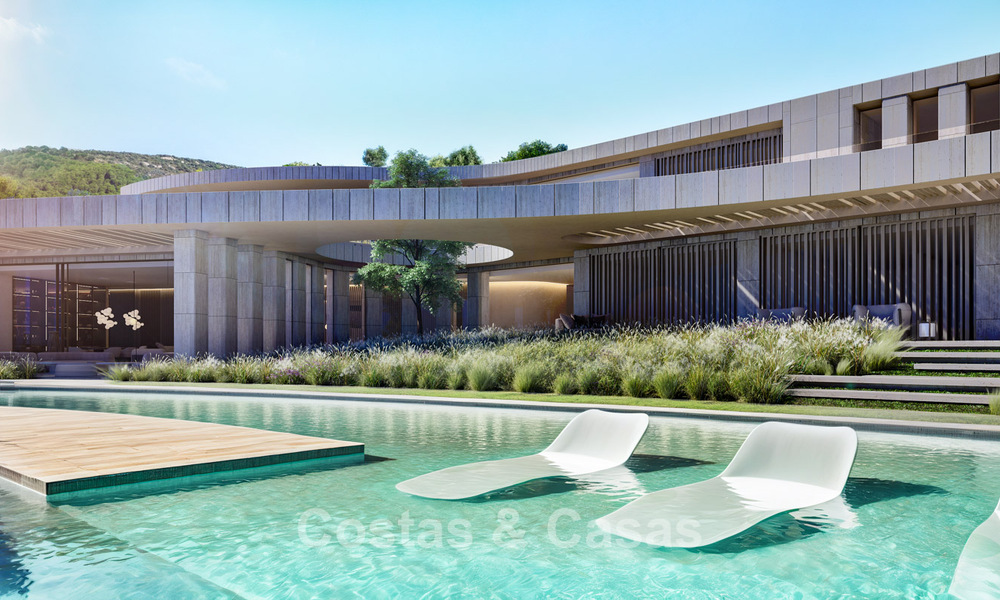 Nouvelle villa de design haut de gamme à vendre avec vue sur la mer dans un domaine sécurisé à Sotogrande, Costa del Sol 790675