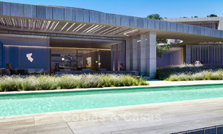 Nouvelle villa de design haut de gamme à vendre avec vue sur la mer dans un domaine sécurisé à Sotogrande, Costa del Sol 790676 