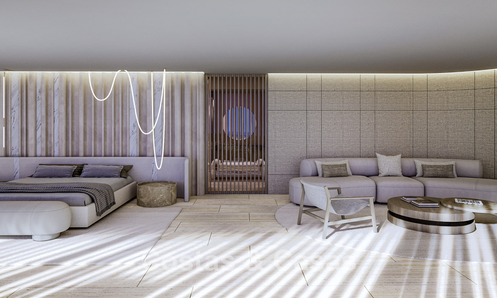 Nouvelle villa de design haut de gamme à vendre avec vue sur la mer dans un domaine sécurisé à Sotogrande, Costa del Sol 790680