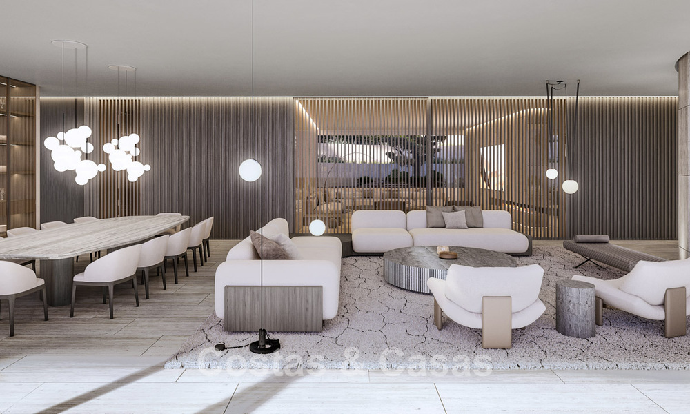 Nouvelle villa de design haut de gamme à vendre avec vue sur la mer dans un domaine sécurisé à Sotogrande, Costa del Sol 790681