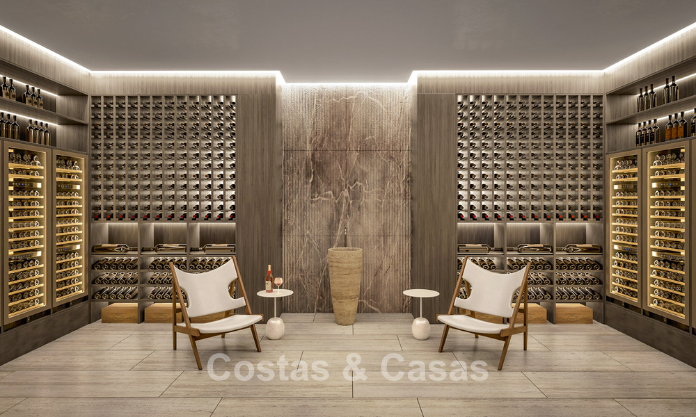 Nouvelle villa de design haut de gamme à vendre avec vue sur la mer dans un domaine sécurisé à Sotogrande, Costa del Sol 790687