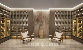 Nouvelle villa de design haut de gamme à vendre avec vue sur la mer dans un domaine sécurisé à Sotogrande, Costa del Sol 790687 