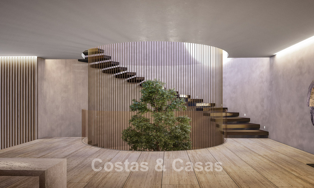 Nouvelle villa de design haut de gamme à vendre avec vue sur la mer dans un domaine sécurisé à Sotogrande, Costa del Sol 790690