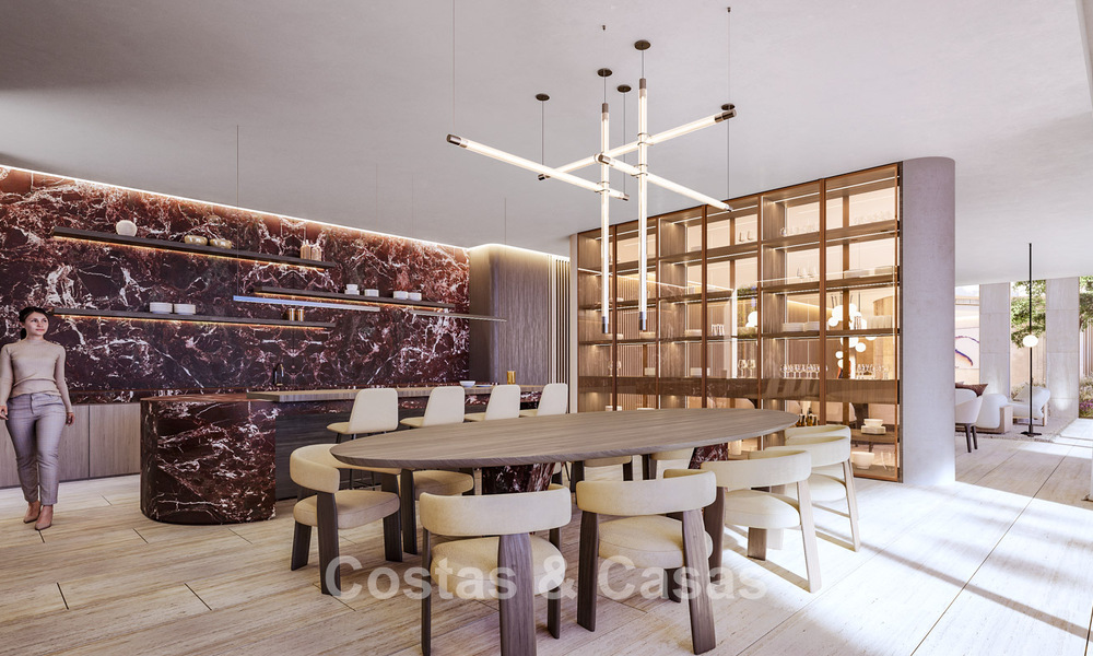 Nouvelle villa de design haut de gamme à vendre avec vue sur la mer dans un domaine sécurisé à Sotogrande, Costa del Sol 790696