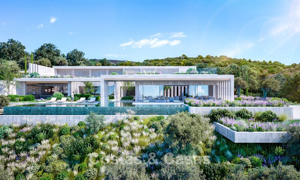 Villa de première classe à vendre avec vues maritimes dans un environnement sécurisé et fermé à Sotogrande, Costa del Sol 790707