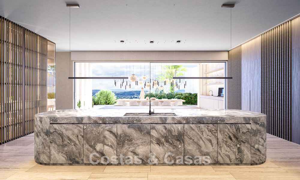 Villa de première classe à vendre avec vues maritimes dans un environnement sécurisé et fermé à Sotogrande, Costa del Sol 790712