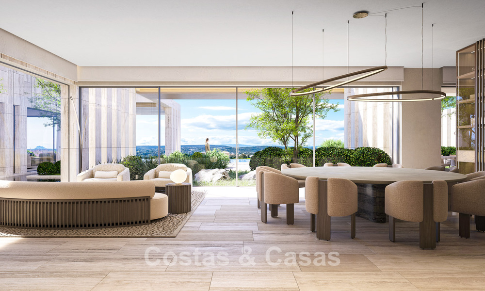 Villa de première classe à vendre avec vues maritimes dans un environnement sécurisé et fermé à Sotogrande, Costa del Sol 790714