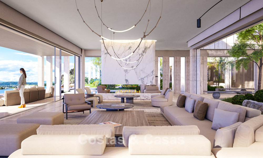 Villa de première classe à vendre avec vues maritimes dans un environnement sécurisé et fermé à Sotogrande, Costa del Sol 790730