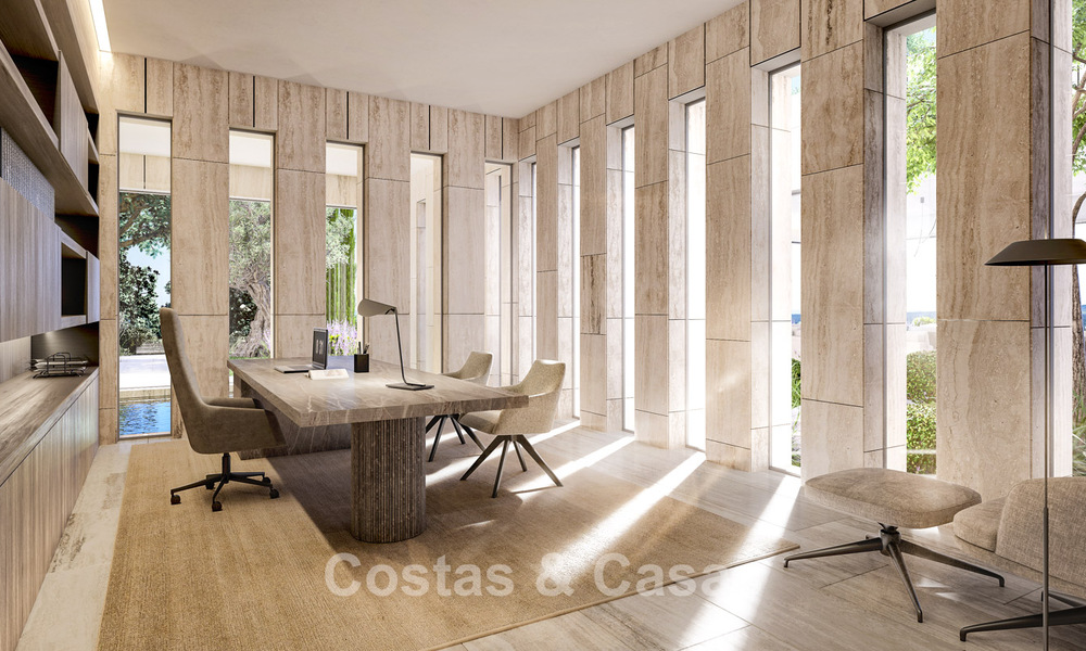 Villa de première classe à vendre avec vues maritimes dans un environnement sécurisé et fermé à Sotogrande, Costa del Sol 790735