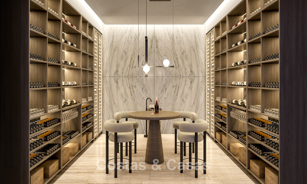 Villa de première classe à vendre avec vues maritimes dans un environnement sécurisé et fermé à Sotogrande, Costa del Sol 790736