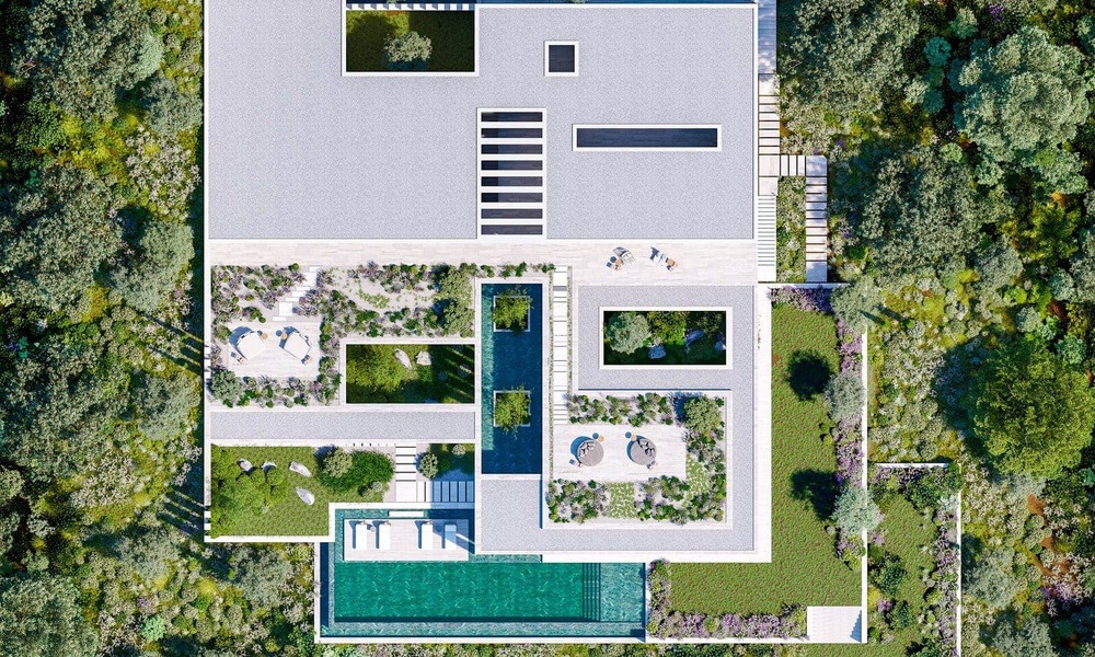 Villa de première classe à vendre avec vues maritimes dans un environnement sécurisé et fermé à Sotogrande, Costa del Sol 790742