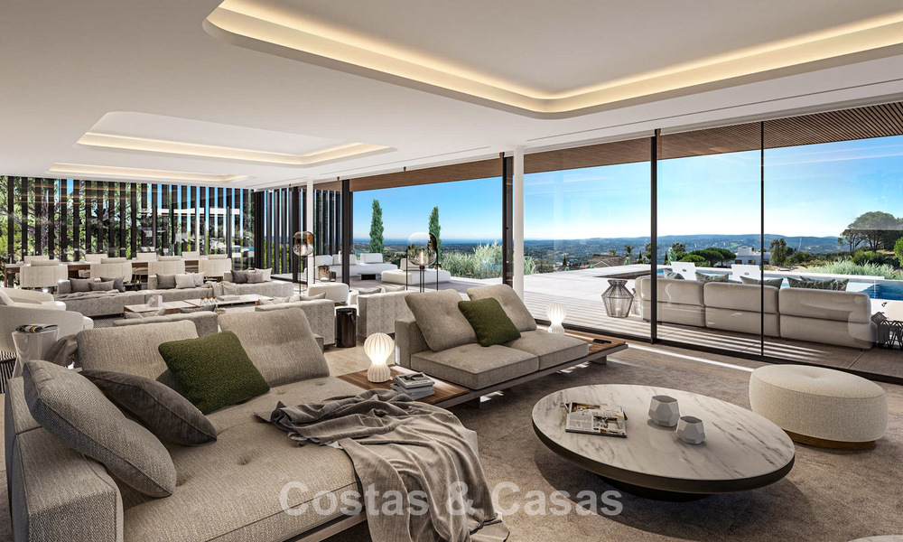 Chef-d’œuvre architectural avec vue mer spectaculaire à vendre dans une communauté privée et sécurisée à Sotogrande, Costa del Sol 790743