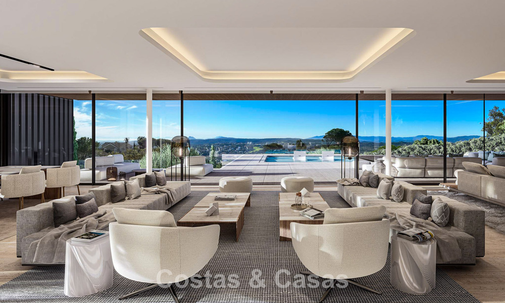 Chef-d’œuvre architectural avec vue mer spectaculaire à vendre dans une communauté privée et sécurisée à Sotogrande, Costa del Sol 790744